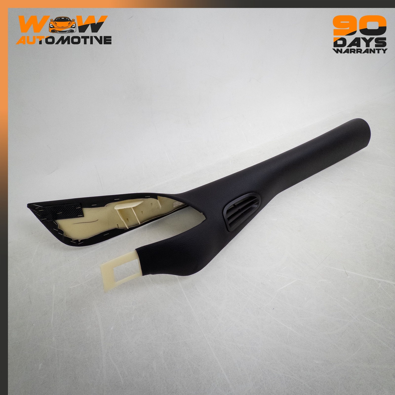 05-13 CHEVROLET CORVETTE C6 FRONT LOWER LEFT RIGHT PILLAR TRIM BLACK OEM