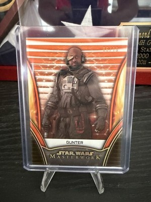 2025 Star Wars Gunther #95 Skeleton Crew 6/10 Orange Parallel Jaleel White