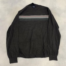 Nautica Knitted Jumper Pullover Knit Sweater With Logo Men's L