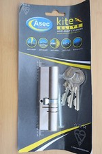 Asec Premium Security Euro Cylinder Lock TS007:2014  45/55 Satin