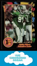 Bobby Wilson 1991 Wild Card Draft #102 Michigan State Spartans