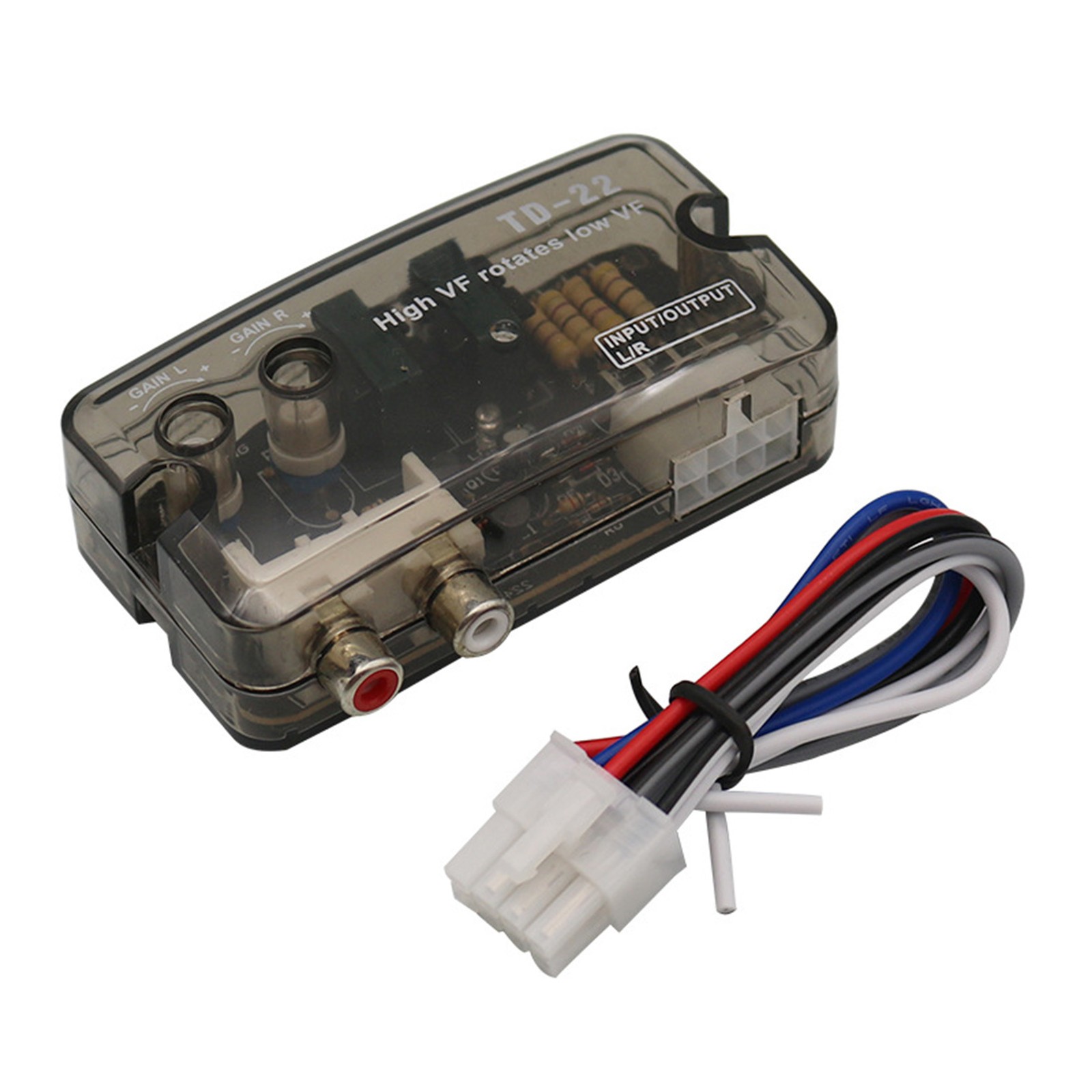 Car Audio Converter With Delay Function Adjustable High To Low Frequency