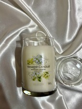 Image of Yankee Candle Midnight Jasmine Large 2-Wick Jar Candle 567g New