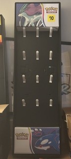 Pokemon Display Rack Retail Knock Out Box Stand In Original Box/Clips/Stand CIB