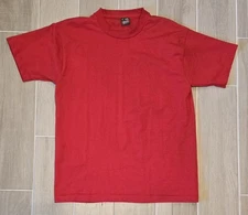 Vintage Blank Screen Stars FOTL BEST T Shirt Large Red Single Stitch 50/50 USA 