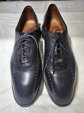 Allen Edmonds Hastings Black Leather Men's 8D Dress Shoes Great Quality USA Made