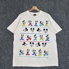 Vintage 90s Disney Mickey Unlimited Made In USA Single Stitch Shirt XL