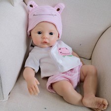 30cm Bettie Girl Dolls Full Body Soft Silicone Baby Doll Realistic Newborn Doll