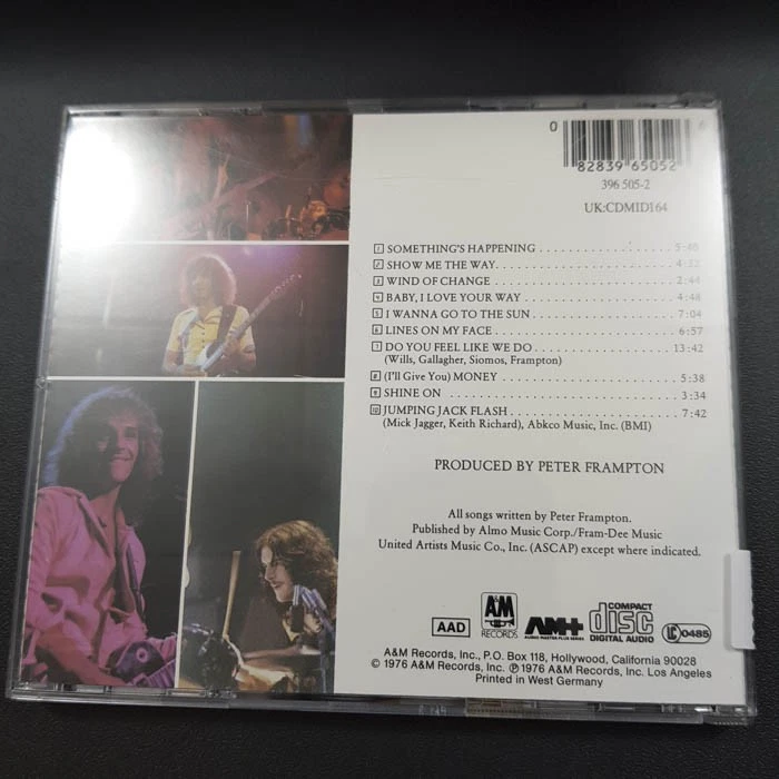 PETE FRAMPTON Comes Alive FRANCE PDO NM/EX(CD) - Bild 4 von 4
