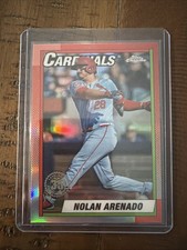 2025 Topps Chrome - 1990 Topps Baseball Nolan Arenado #90CB-19