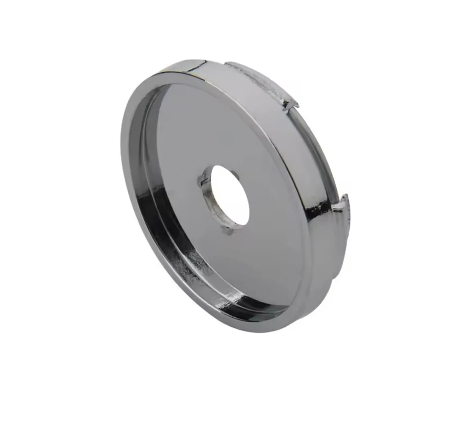 BizTech 4x 50mm Wheel Center Caps (Clip 45mm) Black, Blue, Chrome, Carbon Look - Image 3 of 4