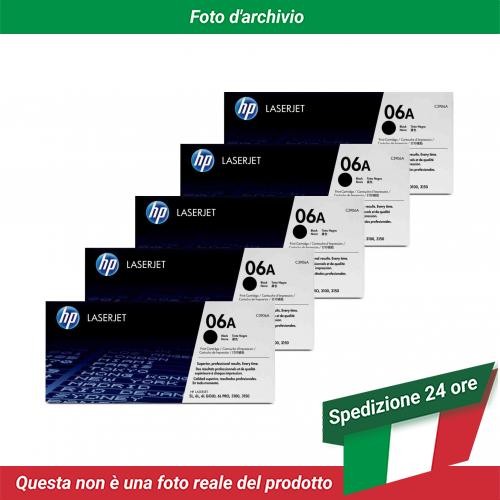 C3906A HP 06A Toner Black 5 Pack