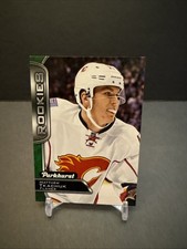 2016-17 Parkhurt ROOKIES #385 Matthew Tkachuk FLAMES EX/NM