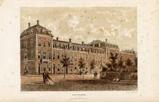 Antique Print-AMSTERDAM-OOSTEINDE-Witkamp-1869