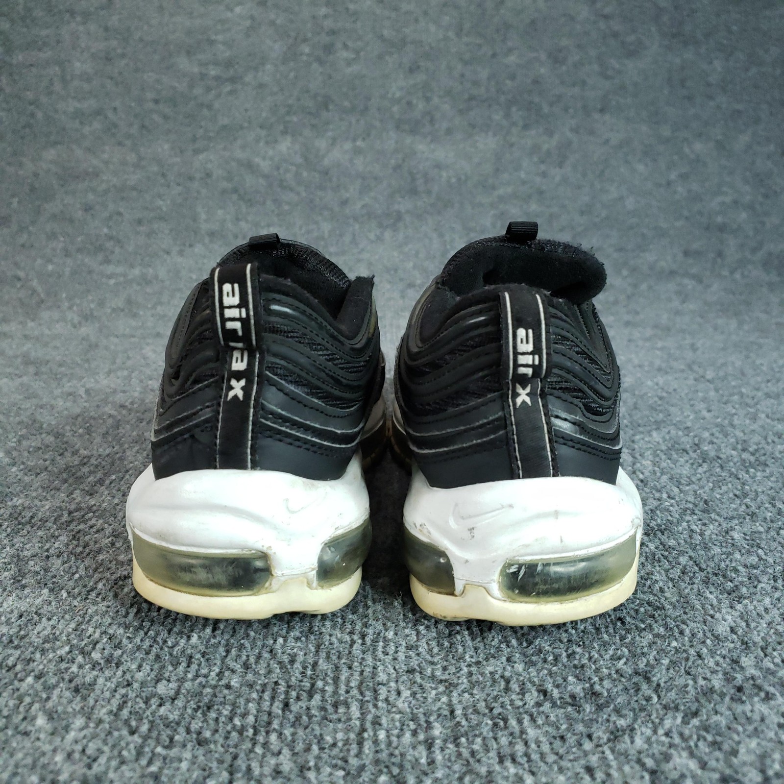 Nike Air Max 97 Shoes Mens Size 9.5 Black Low Top Running Sneakers 921826-001 thumbnail 7