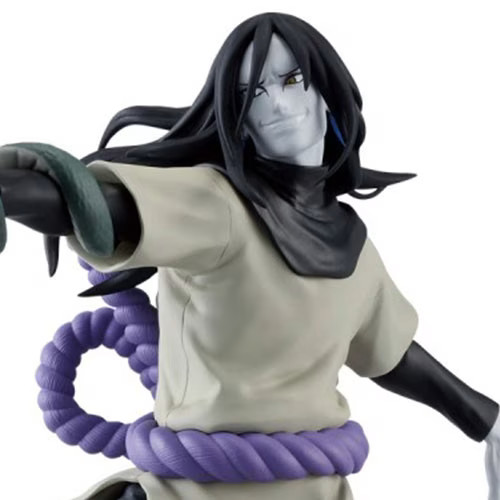 Figurine Orochimaru Vibration Stars Naruto dotée d'une pose d'action ultra dynamique