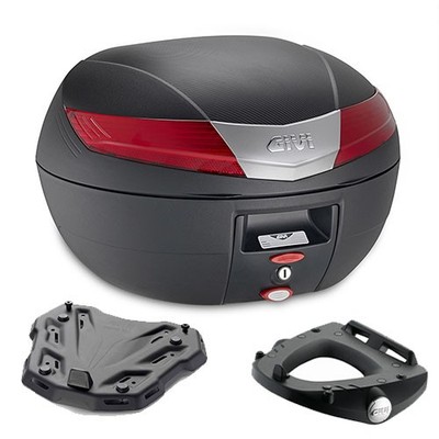 V40N Case Kit [Givi] + Sym Maxsym 500 Plate 2020 2021 2022
