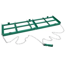 72" Lawn Leveling Rake & Driveway Drag | Tow Behind Harrow for ATV, UTV, Tractor