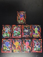 Panini Red Ice Soccer Card Lot Of 9