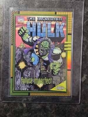 Hulk 2024 Topps Chrome Marvel 90s Classic Comic Book Covers /50