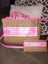 Juicy Couture Purse And Matching Wallet Set