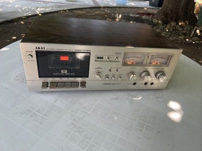AKAI GXC-709D Stereo Cassette Deck - For Parts or Repair