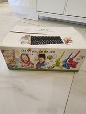 kids Badge / button Maker 32mm 1.25in  58mm 2.25in  circle cutters purple