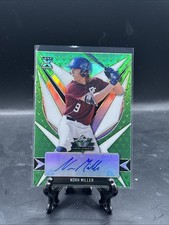 2021 Leaf Valiant Noah Miller Prospect XRC Auto Autograph Green