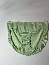 Vintage Original 2001 Jockey NPLP Mint Green Size 8 Bikini