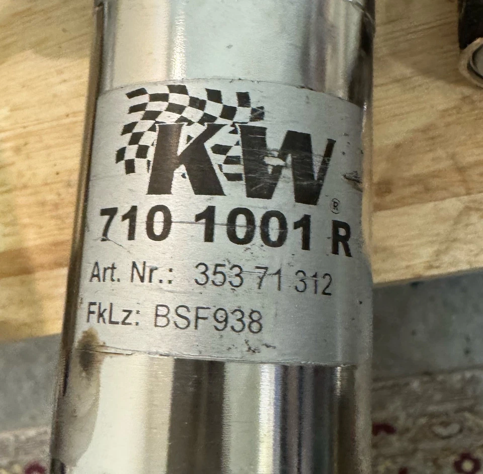 KW V3 coilovers 911 996 Porsche  - Image 3 of 4