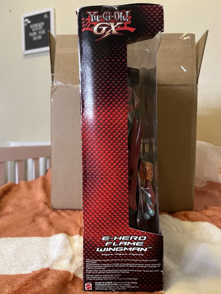 Yu-Gi-Oh! FIGURA DE ACCIÓN GX E-HERO FLAME WINGMAN Nueva En Caja Foto 4 de 4