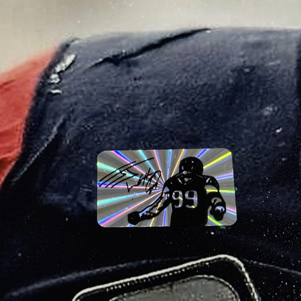 J.J Watt Nariz Sangrienta Autografiado Firmado 8x10 Reproductor de Imágenes Certificado Auténtico Foto 3 de 3