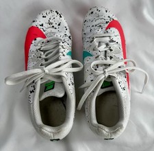 Nike Zoom Rival S Track Field Racing White/Pink/Teal 907564-101 Size 4.5