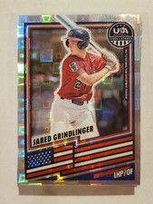 JARED GRINDLINGER 2026 Panini Stars & Stripes Prizm LOT (20) SILVER PANDORA #87