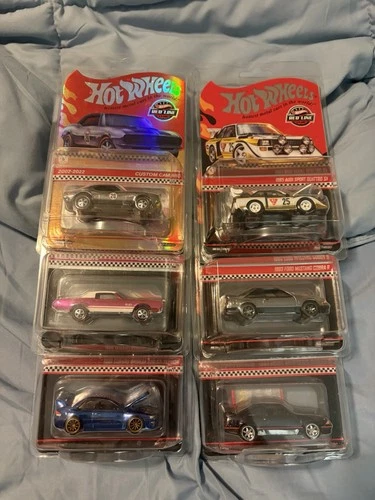 Hot Wheels RARE Free Shipping! Redline PREMIUM RLC 6 Mustang Camaro Chase Subaru