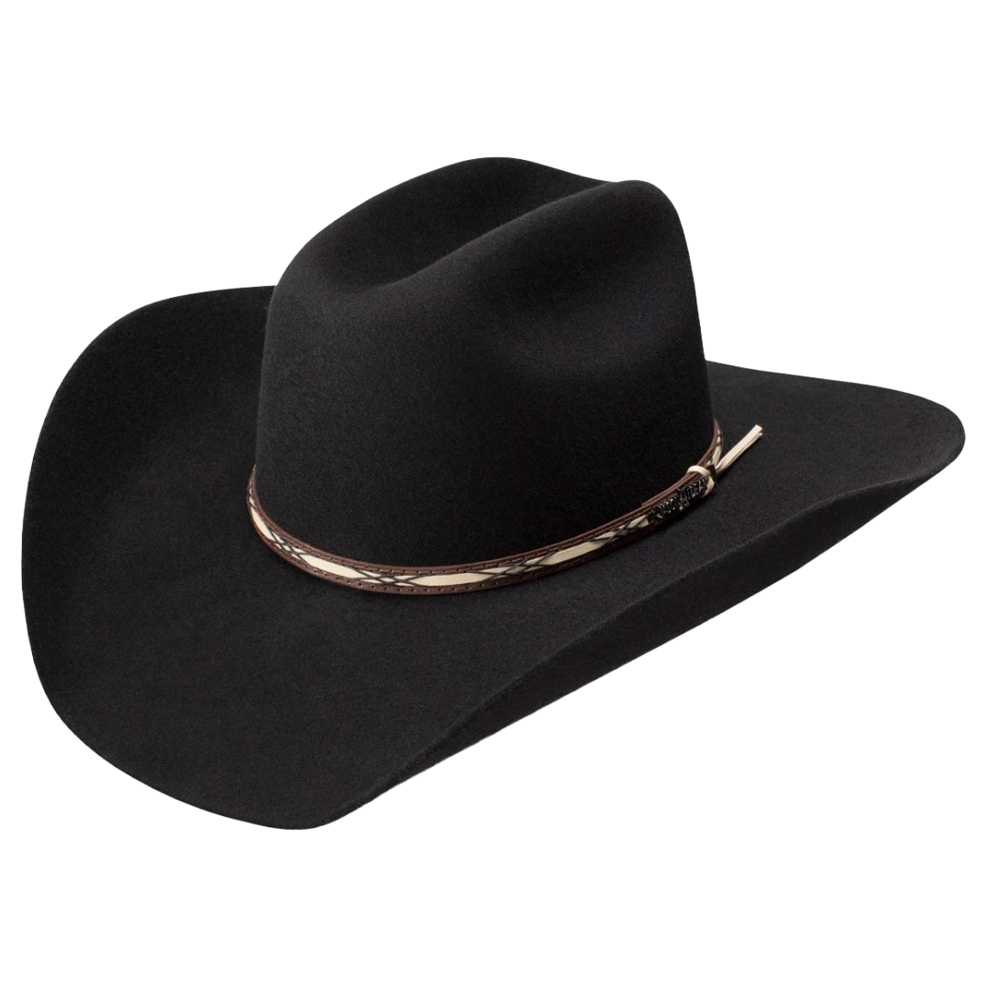 Resistol Amarillo Sky 4X Jason Aldean Black Cowboy Hat RWAMSK-304107