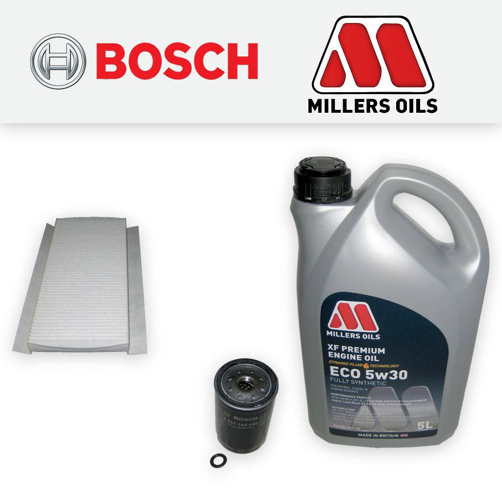 SERVICE KIT for FORD FOCUS MK1 1.6 PETROL OIL CABIN FILTER +OIL (1998-2004)