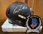 Quinshon Judkins Autographed Cleveland Browns 2025 Alternate Mini Helmet Beckett