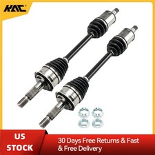 2x Front Cv Axle Shaft Assembly For 2000-2004 Toyota Tundra 3.4l 4wd 434300c010