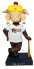 TC Bear Minnesota Twins 2020 Friends Night Turkey Head Bobblehead MLB Baseball