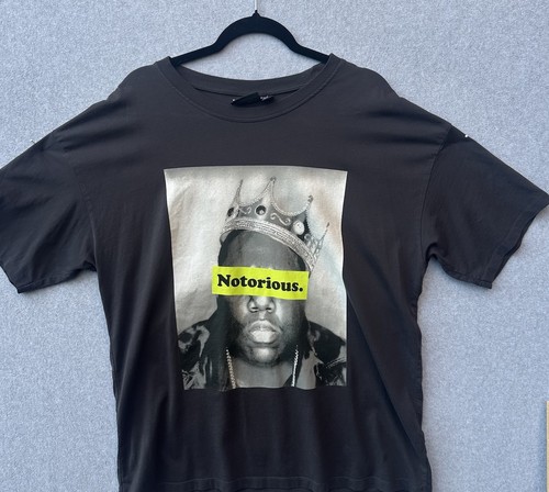 The Notorious B.I.G. Brooklyn Mint Shirt Men’s Large Black