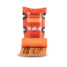 SWAT T Tourniquet Orange First Aid Kit for Medical Emergency Care