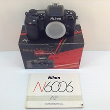 Nikon AF N6006 35MM Film Camera UNTESTED NO B...