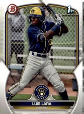 2023 Bowman 1st Edition #BPPF-100 Luis Lara
