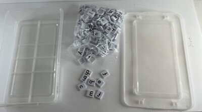 hand2mind Plastic Lowercase Alphabet Letter Tiles Complete Set 278 Home School