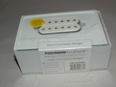 Fishman Fluence PRF-COC-BW1 6 String Open Core Classic  Bridge  (White) New