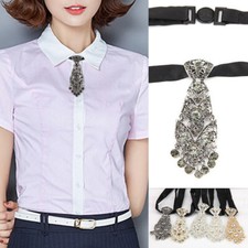 Luxury Bling Bling unisex Bowties Rhinestone Groom Wedding party Formal Prom NEW