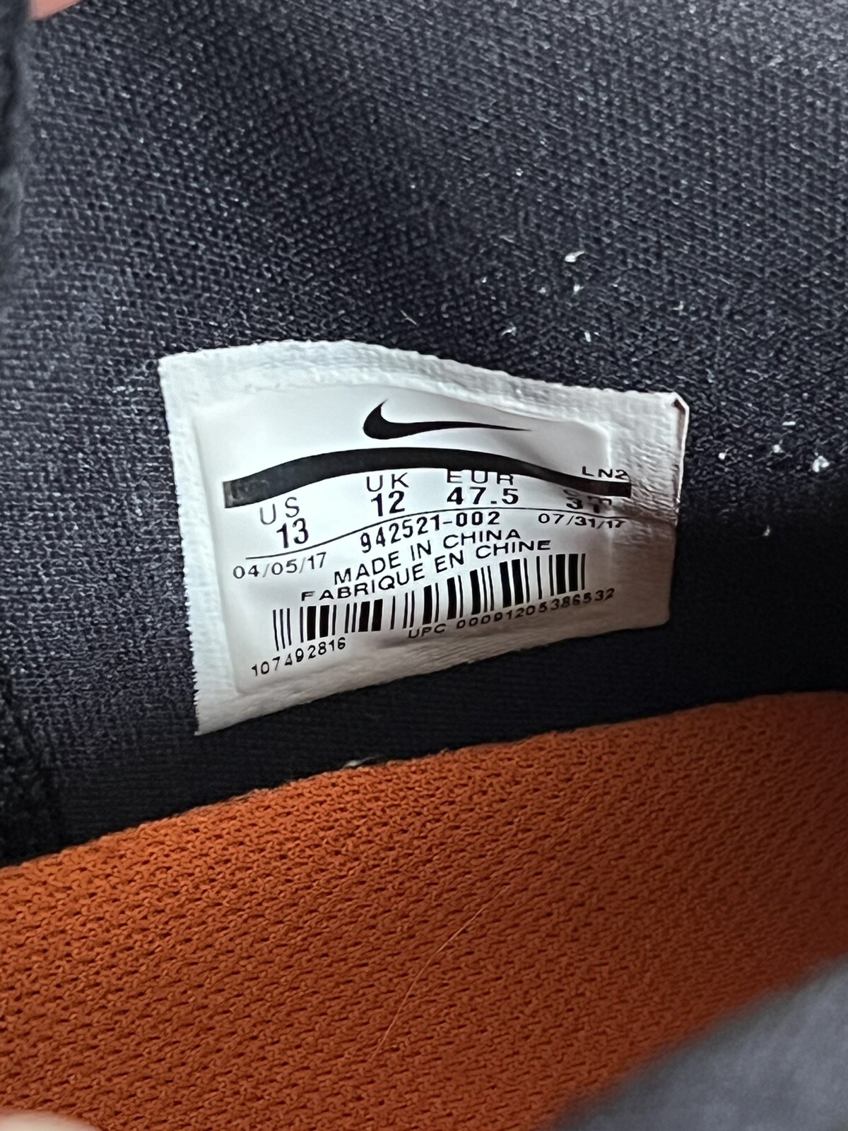Nike Kobe AD Mid TB Promo Black White Oreo Basketball 942521-002 Sz 13