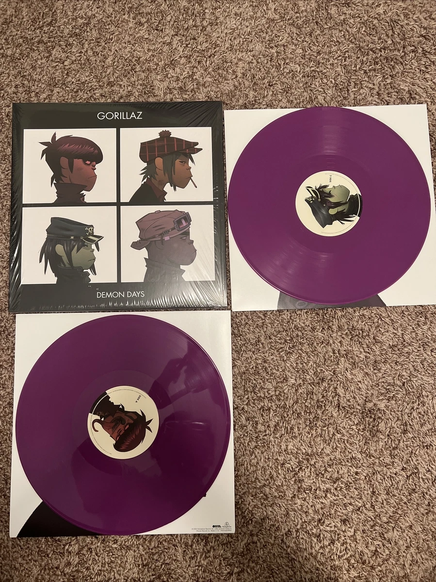 紫③ 送料込み【2LP 】LP Gorillaz Demon Days blur | ochge.org