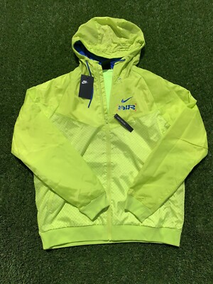 Nike Catching Air Wind-runner CW4708 389 Green Neon/Multicolor New Men's Size L